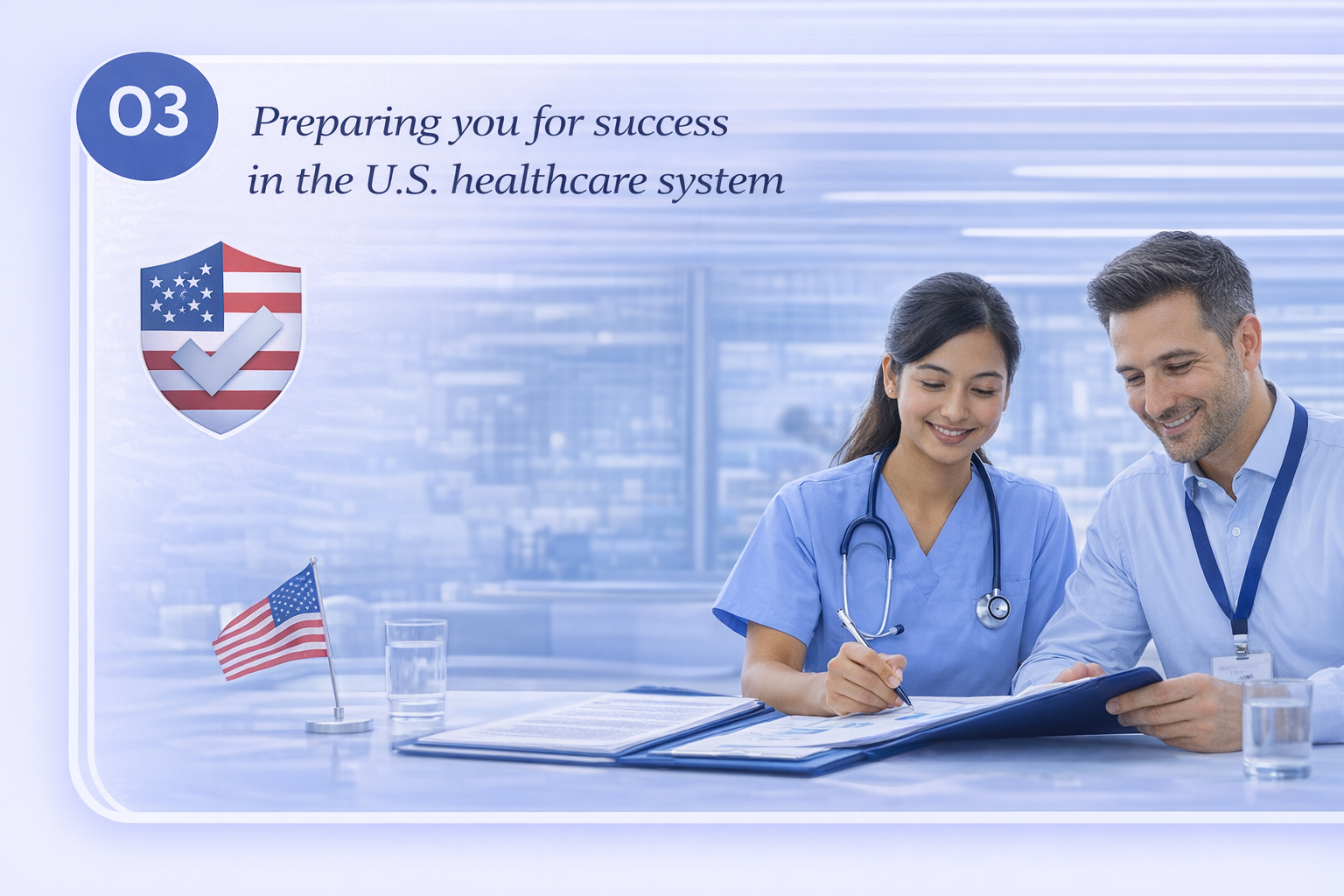 Transition support for U.S. practice readiness